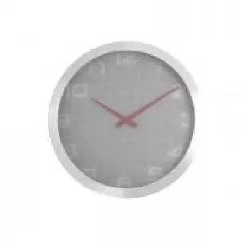 NeXtime Ρολόι 3019 Dots, Ø35 cm, Επιτοίχιο, Γκρι