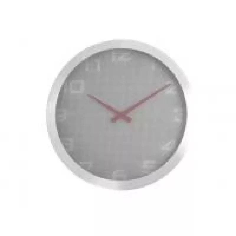NeXtime Ρολόι 3019 Dots, Ø35 cm, Επιτοίχιο, Γκρι