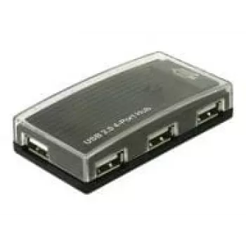 USB Hub DeLOCK 4 Port Εξωτερικό USB 2.0 480 Mbit/s