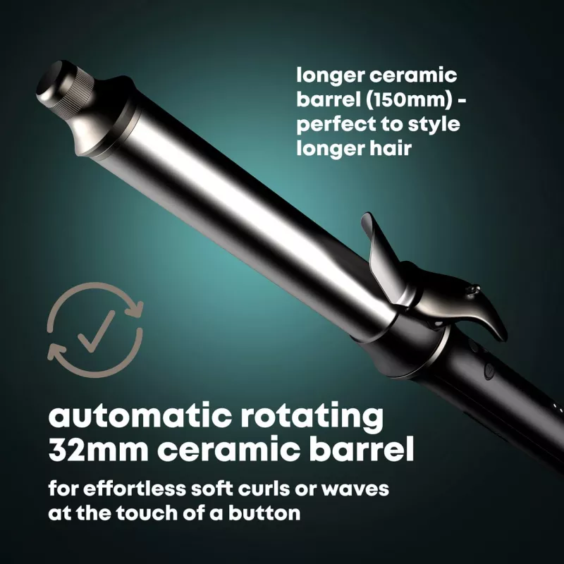 Σίδερο μπούκλας Revamp CL-3000-EU με κεφαλή Auto-Revolve 25 mm