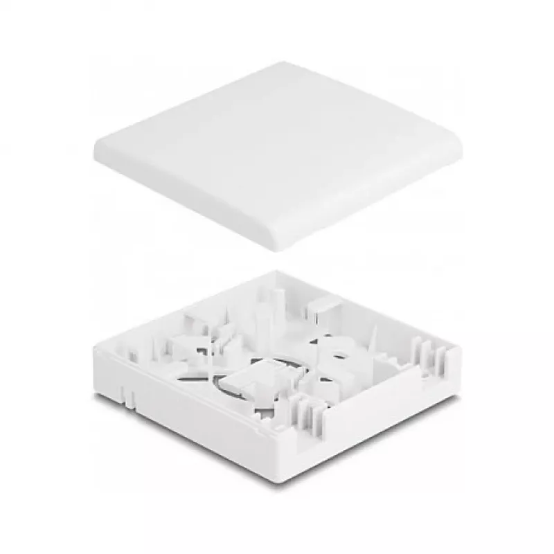 Πρίζα σύνδεσης οπτικών ινών DeLOCK 2 x SC Simplex LC Duplex λευκό