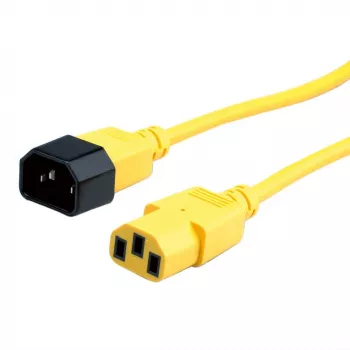 ROLINE 19.08.1532 Καλώδιο τροφοδοσίας κίτρινο 3 m IEC 320 (19.08.1532)