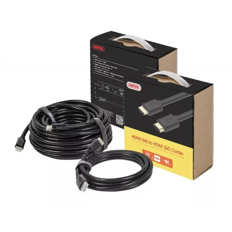 UNITEK Y-C137M Καλώδιο HDMI 1,5 m HDMI Type A (Standard) Μαύρο