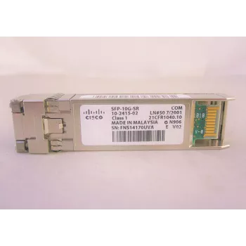 Οπτικός πομποδέκτης Cisco 10GBASE-SR SFP 10 Gbit/s για πολύτροπη ίνα