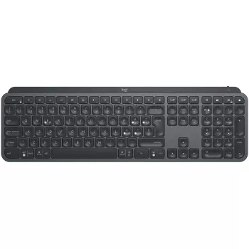 Logitech MX Keys for Business Πληκτρολόγιο RF Wireless + Bluetooth Ιταλικό Graphite (920-010247)