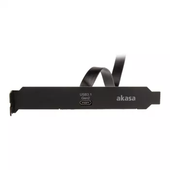 Καλώδιο USB Akasa AK-CBUB37-50BK 0,5m USB 3.2 Gen 2 Μαύρο