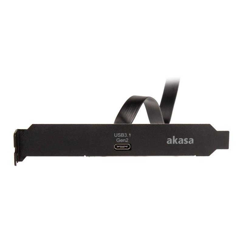 Καλώδιο USB Akasa AK-CBUB37-50BK 0,5m USB 3.2 Gen 2 Μαύρο