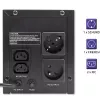 Qoltec Monolith 53775 UPS Line-Interactive, 1200 VA (1,2 kVA) / 720 W, AVR, 4 πρίζες AC, μαύρο