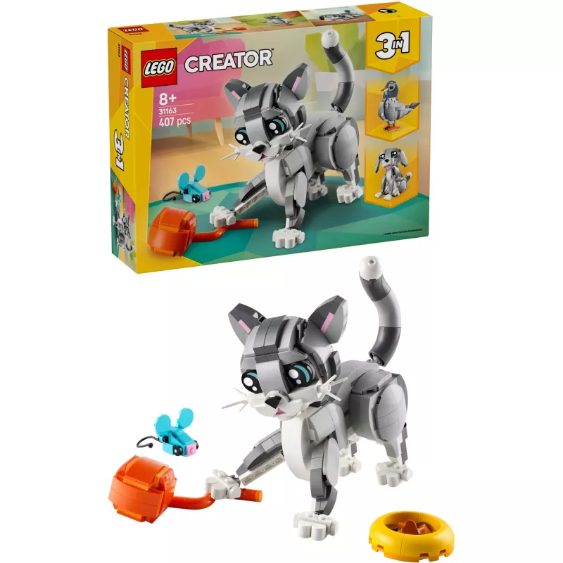 LEGO CREATOR 3 IN 1 31163 Παιχνιδιάρικη γάτα