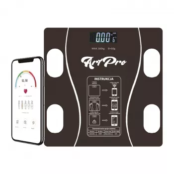 Έξυπνη ζυγαριά μπάνιου Extralink Home, Bluetooth