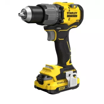Μπαταριοφόρο δραπανοκατσάβιδο STANLEY FatMax V20 SFMCD726D2K 18V, 2x 2Ah Li-Ion, 80 Nm, 2 ταχυτήτων, LED