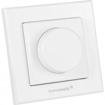 Διακόπτης φωτός Homematic IP HMIP-WRCR Περιστροφικός Λευκό 55x55x27 mm