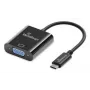 Μετατροπέας βίντεο USB-C σε VGA MediaRange MRCS229 20 cm — μαύρος προσαρμογέας καλωδίου