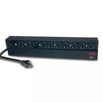 APC Rack PDU, Basic, 1U, 20A, 120V μονάδα διανομής ισχύος (PDU) μαύρο