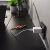 Φορτιστής AC USB DIGITUS 20W, 1x USB-C, 1x USB-A, είσοδος 100–240V, λευκό
