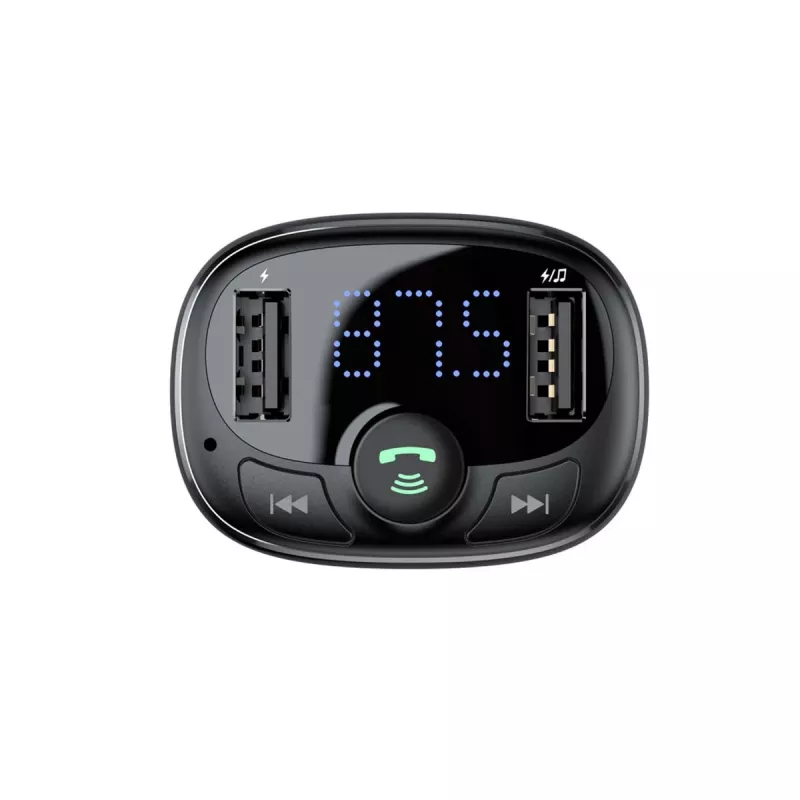 Πομποδέκτης FM Baseus SUP0004410 87,5–108 MHz Bluetooth USB μαύρο