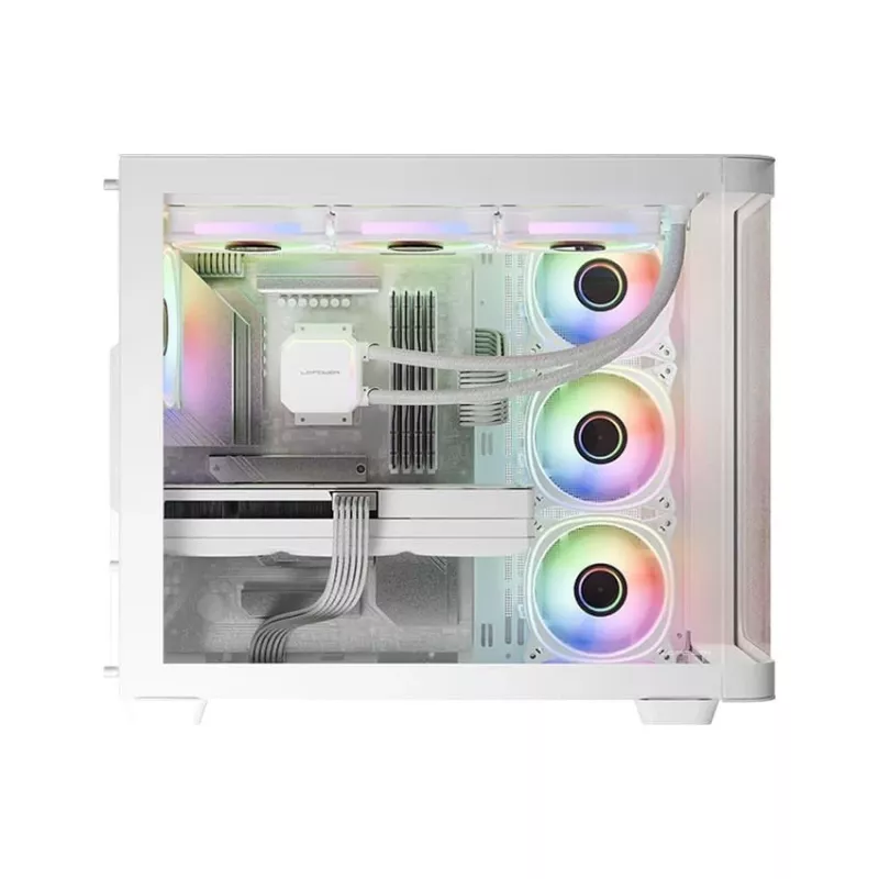 LC-Power Gaming 8001W Pro-Storm Light Midi-Tower ATX κουτί, λευκό (LC-8001W-ON)