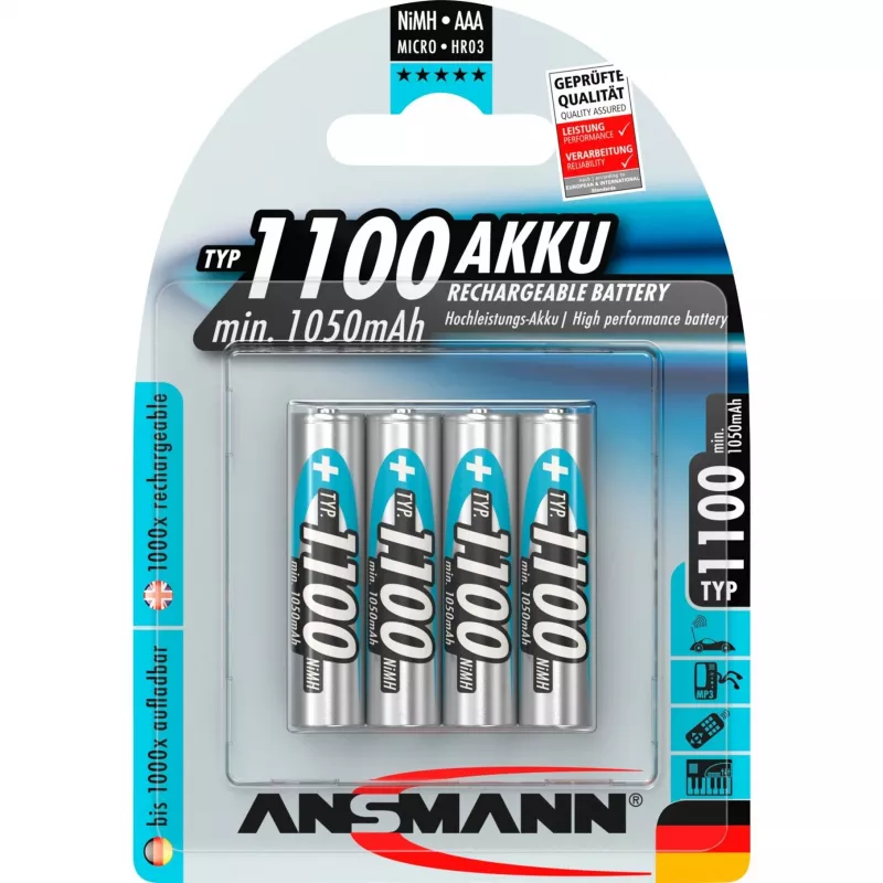 Οικιακή μπαταρία AAA Ansmann 5035232
