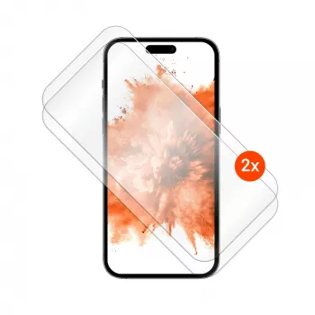 Γυαλί προστασίας οθόνης σκληρυμένο FIXED για Apple iPhone 17 Pro — 2 τεμ., 2,5D στρογγυλεμένη άκρη