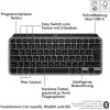 Πληκτρολόγιο Logitech MX Keys Mini για Mac QWERTZ Γερμανικά Μαύρο Γκρι