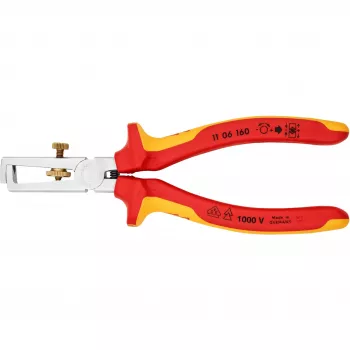 Knipex 11 06 160 Απογυμνωτής καλωδίων Πορτοκαλί, Κόκκινο