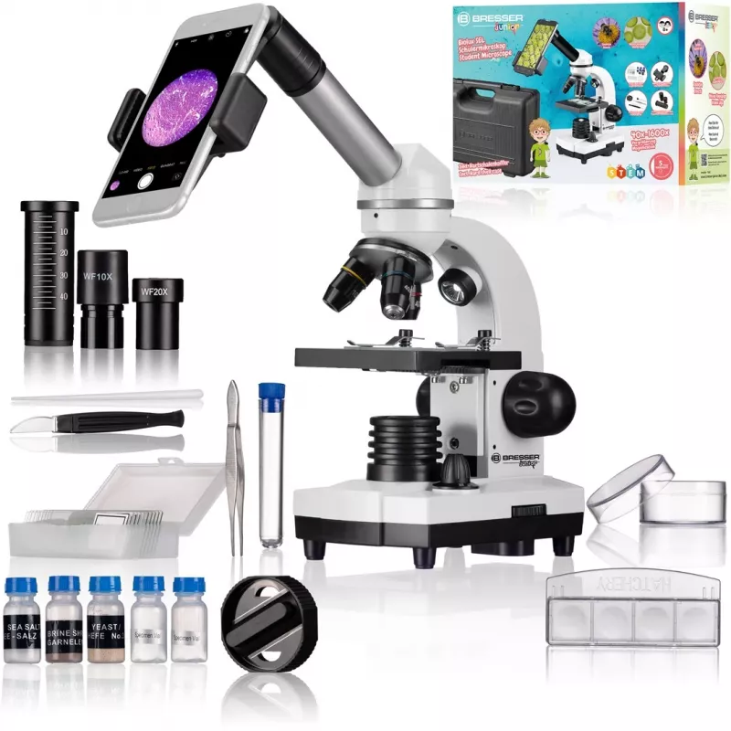 Οπτικό μικροσκόπιο Bresser JUNIOR Biolux SEL 1600x 40x έως 1600x