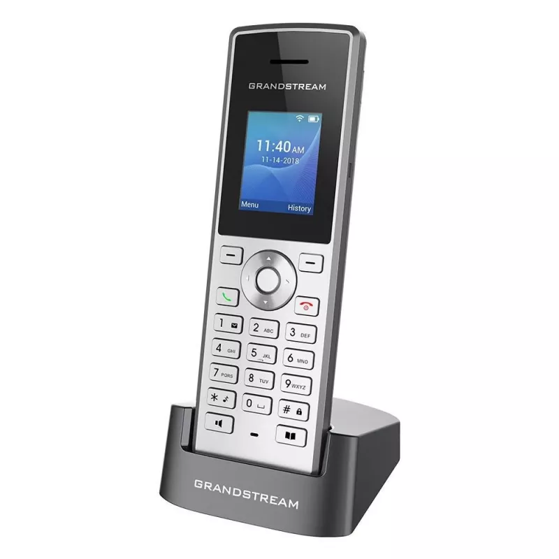 Grandstream Networks WP810 IP τηλέφωνο μαύρο. Μεταλλικό 2 γραμμές TFT Wi-Fi