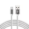 everActive Καλώδιο USB 1m - Λευκό, Σιλικόνη, Γρήγορη φόρτιση, 2,4A - CBS-1MW