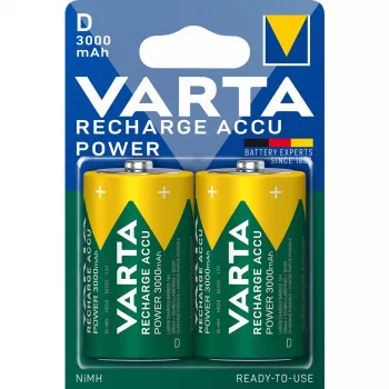 Varta μπαταρία VARTA RPA Ni-MH D (Mono) 3000mAh 1,2V / 2 τεμ. blister (56720 101 402)