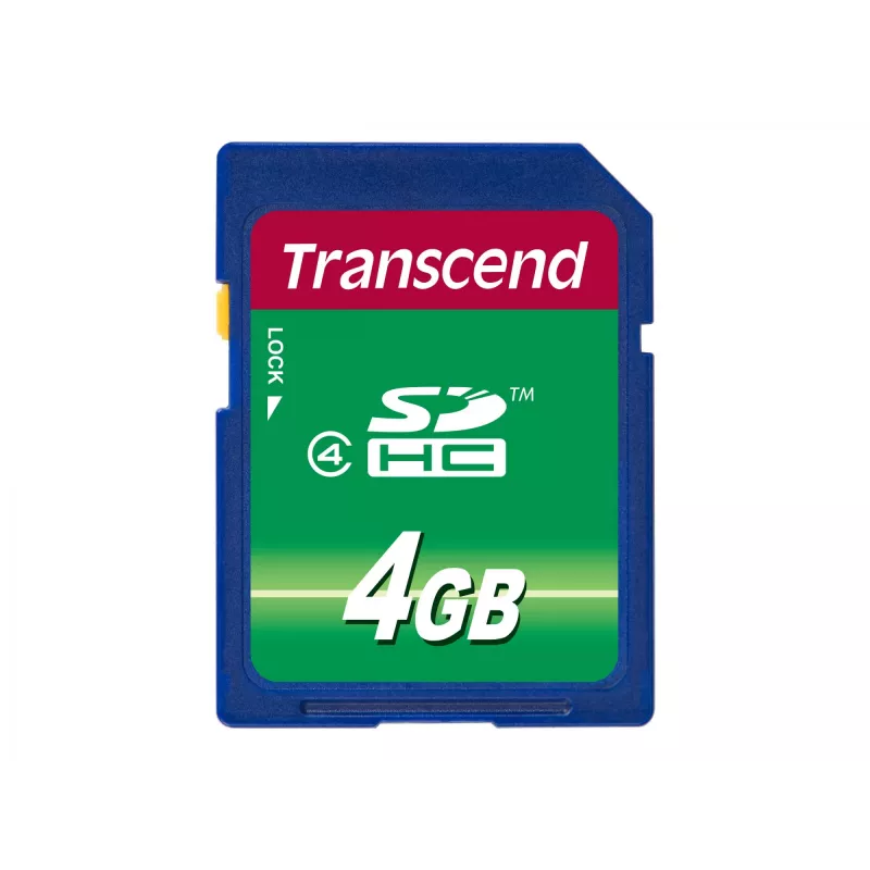 Κάρτα μνήμης Transcend 4GB SDHC TS4GSDHC4