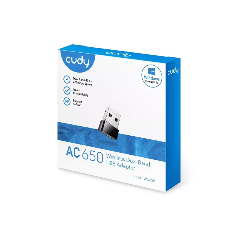 Κάρτα δικτύου Cudy WU650 WLAN 433 Mbit/s