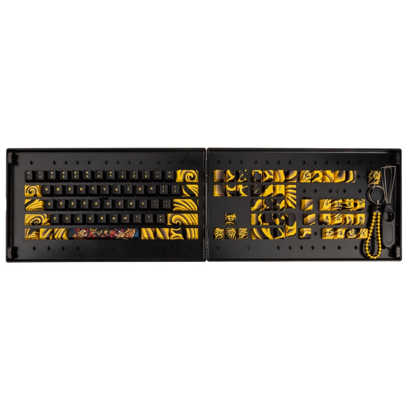 Σετ keycaps Ducky Traitors TIGER SKETCH Limited PBT US-Layout