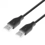 Καλώδιο USB AM-AM 1.8 μαύρο
