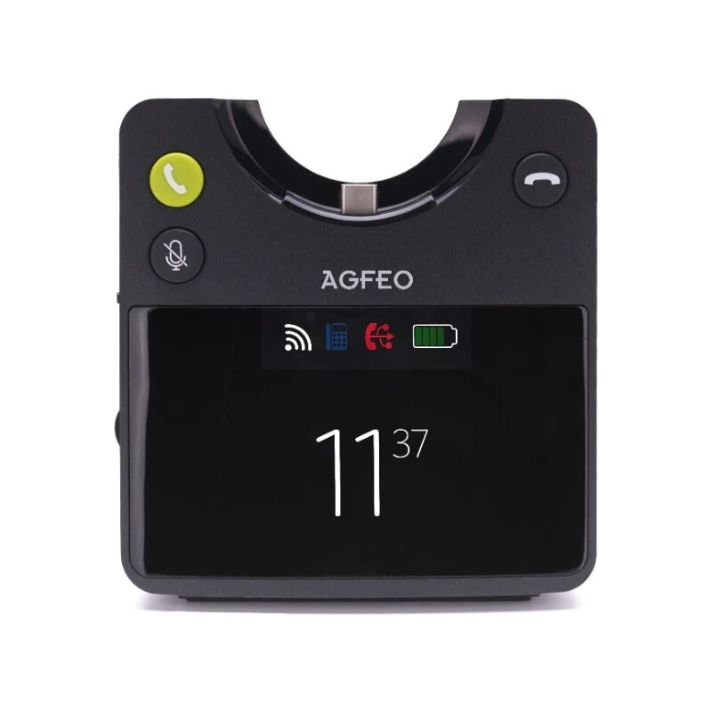 Σταθμός βάσης AGFEO Infinity πλαστικό μαύρο 276g