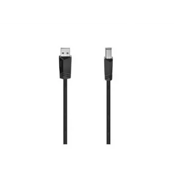Hama 00200602 Καλώδιο USB USB 2.0 1,5 m USB A USB B μαύρο