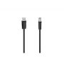Hama 00200602 Καλώδιο USB USB 2.0 1,5 m USB A USB B μαύρο