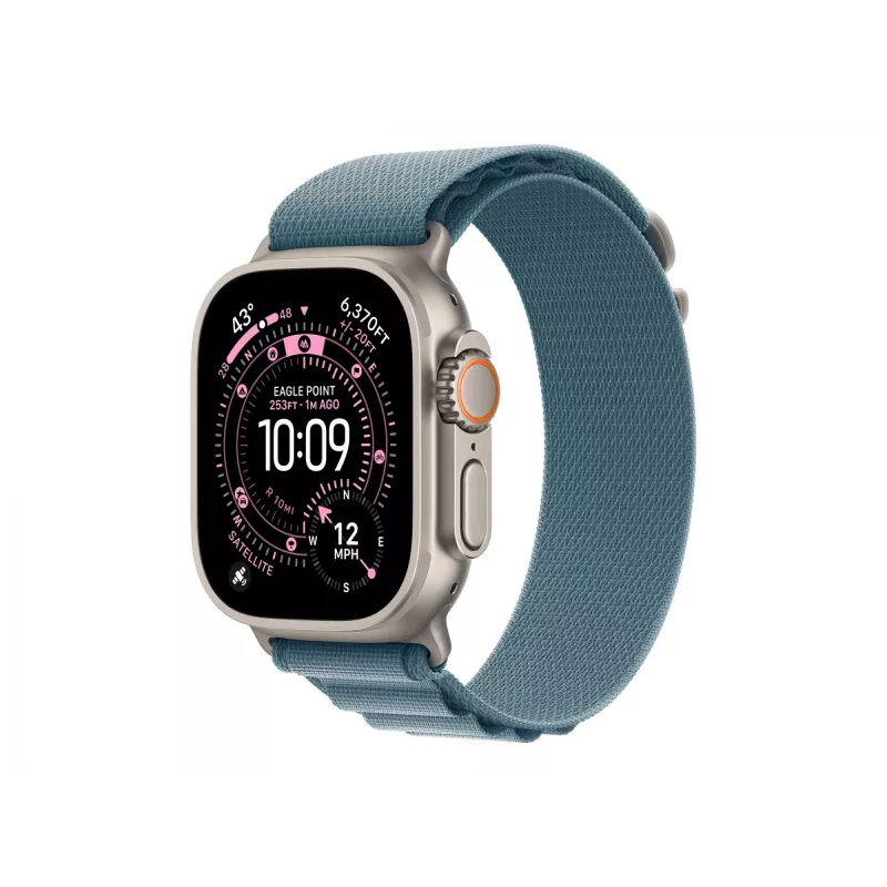 Λουράκι Apple MFTJ4ZM/A Αξεσουάρ smartwatch μπλε τιτάνιο πολυεστέρας spandex