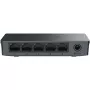 Grandstream GWN7700 Layer 2 unmanaged switch 5x Gigabit Ports 10Gbps Switching Capacity 802.1p QoS μαύρο Desktop/επίτοιχη τοποθέτηση 5VDC