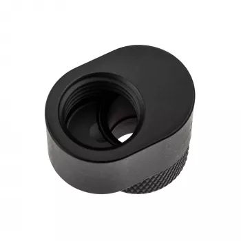 XSPC G1/4 Rotary 7mm Offset Fitting - μαύρο ματ