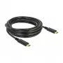 Καλώδιο USB DeLOCK 85206 USB 2.0 4 m USB C μαύρο
