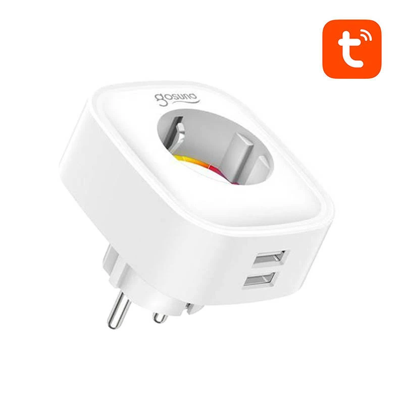 Έξυπνη πρίζα WiFi Gosund SP112 2xUSB, 16A, Tuya