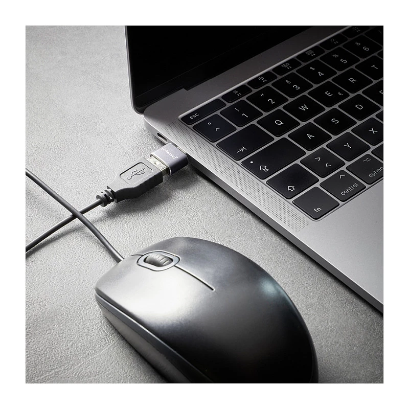 Intenso 3-pack USB-Adapter USB-A -> USB-C C480C Αλουμίνιο