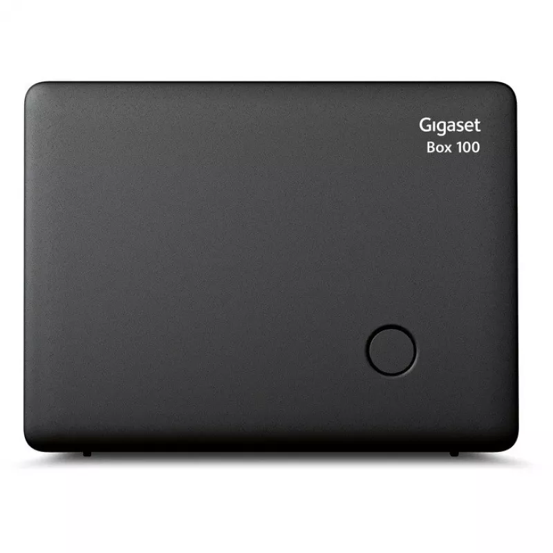 Gigaset Box 100 - Σταθμός βάσης κινητής τηλεφωνίας - ECO DECT\GAP - μαύρο (S30852-H2818-B101)