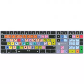 Πληκτρολόγιο LogicKeyboard Apple Logic Pro X2 Titan DE Mac — LKB-LOGXP2-TM-DE, γερμανική διάταξη