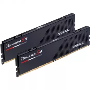 G. Skill Ripjaws S5 64GB (2x 32GB) DDR5 6000MHz Dual Channel Kit Μνήμη RAM Υπολογιστή Μαύρη