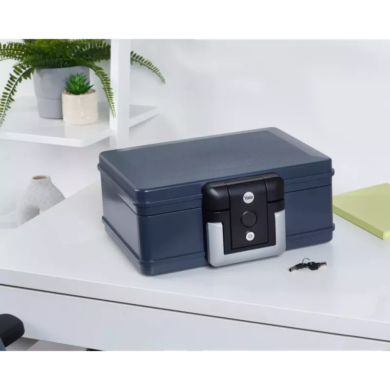 Yale YFC/154/KB1 πυρίμαχο κουτί ασφαλείας 5 l πλαστικό γκρι