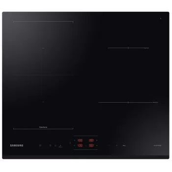 Εντοιχιζόμενη εστία Samsung NZ64B5045GK/U2, επαγωγική, 4 ζώνες μαγειρέματος, Flex Zone, SmartThings Cooking, Auto Connectivity, 60 cm, μαύρο
