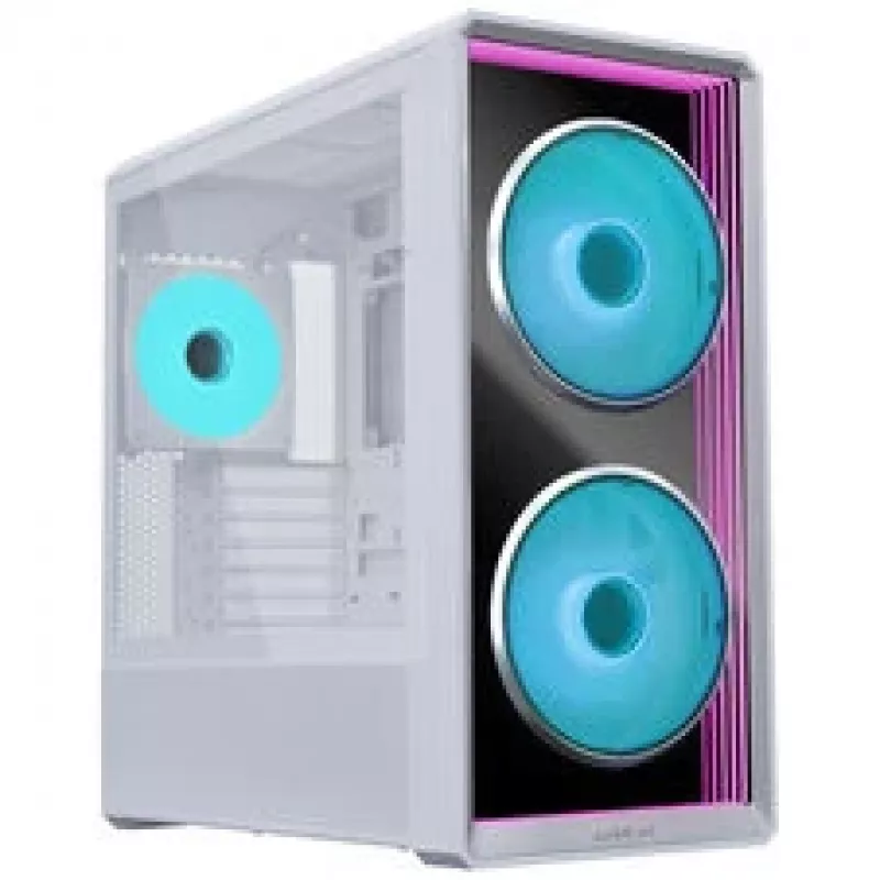 Lian Li LANCOOL 217 INF Κουτί PC Bundle + HydroShift II LCD-S 360TL AiO - Λευκό