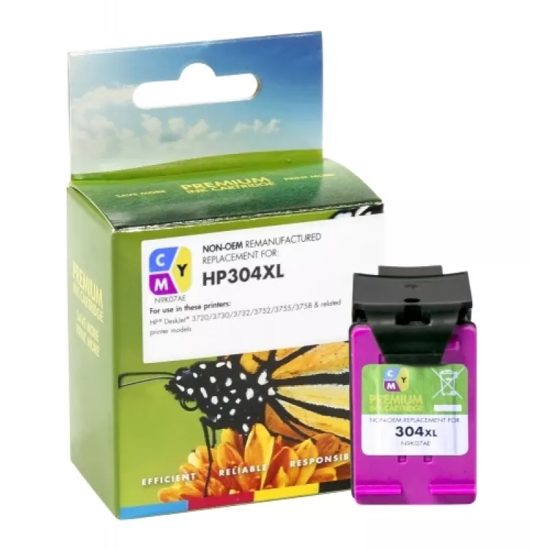 Μελανοδοχείο Static Control HP Ink No.304 XL Color