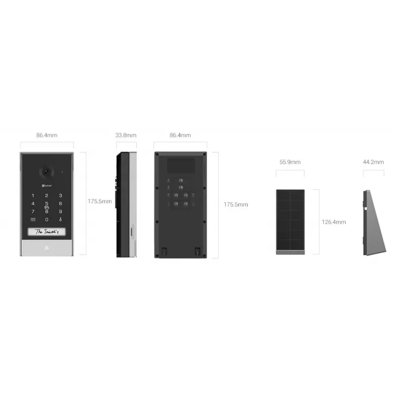 Βιντεοθυροτηλέφωνο EZVIZ EP7 7 ίντσες 1024x600 αμφίδρομος ήχος